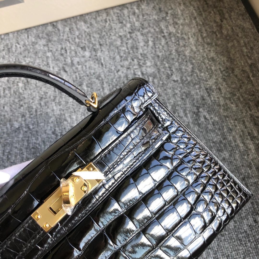 愛馬仕2020年新刻印 Y刻 臺中市大雅區 Hermes Kelly Mini II MINI  供珠美洲鱷