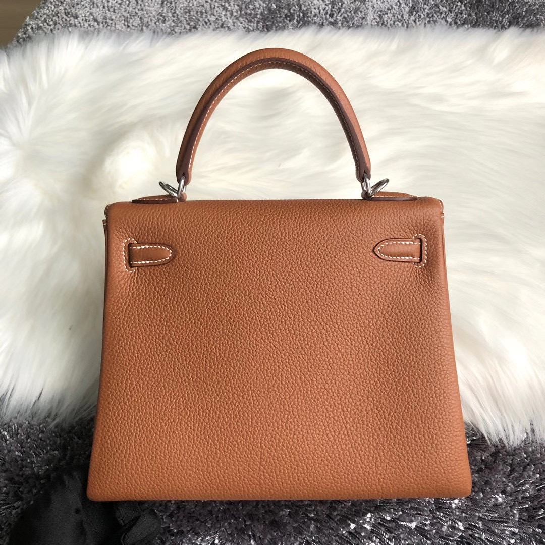 臺灣新北市三重區愛馬仕凱莉包 Hermes Kelly 25cm togo CK37 Gold 金棕色