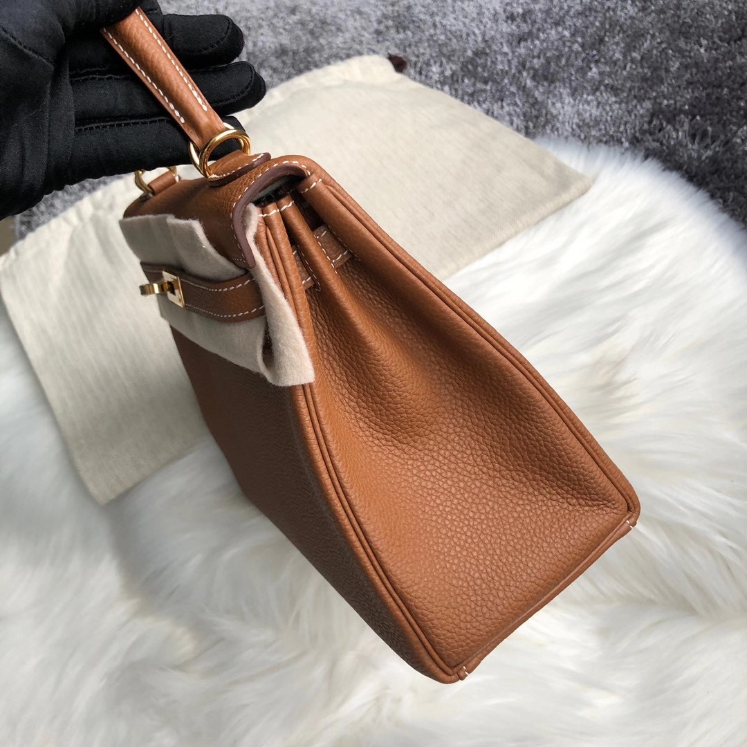 臺灣臺北市文山區 信義區 凱莉包25專櫃多少錢 Hermes Kelly 25cm togo CC37 Glod