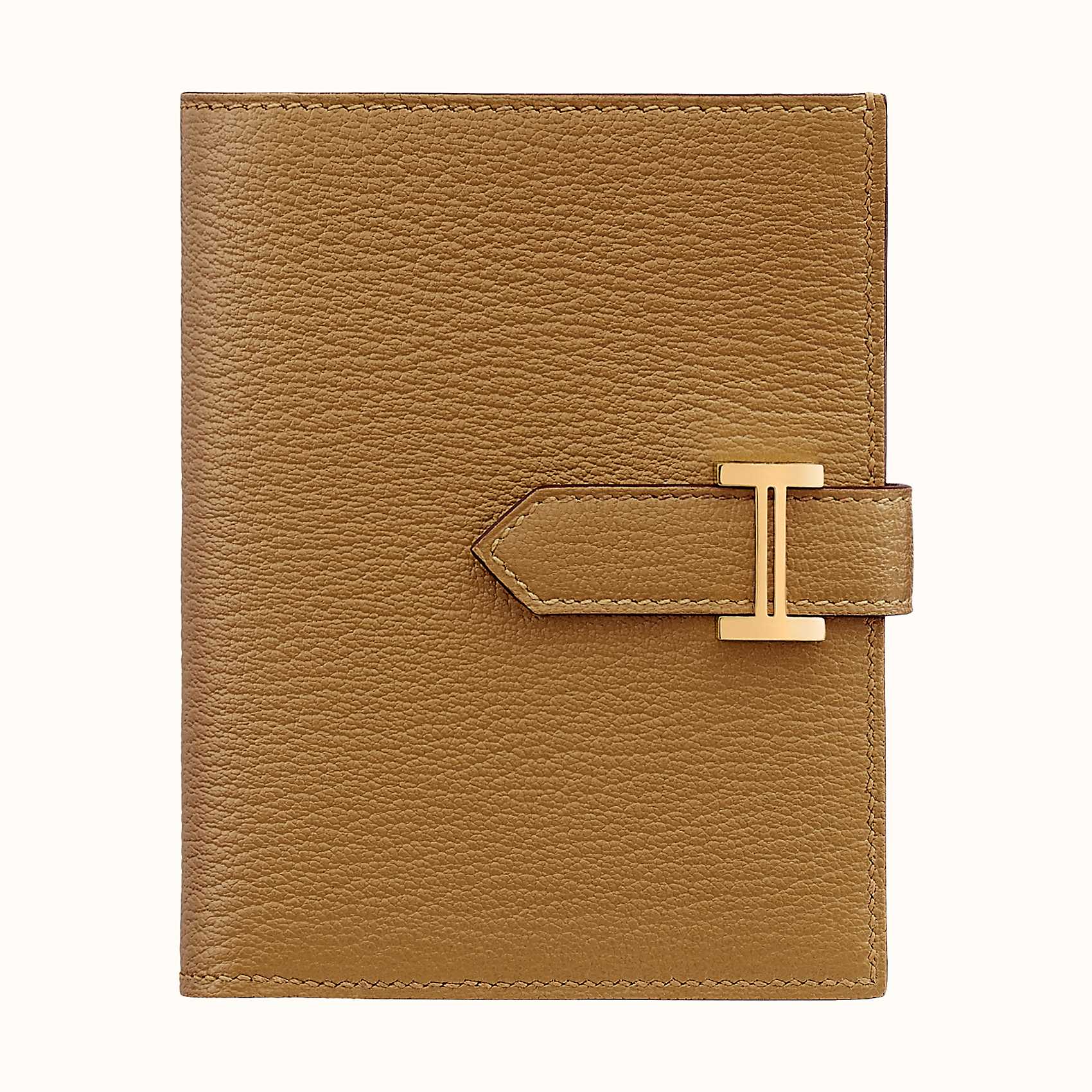 Hermes Bearn compact wallet Chevre Mysore 2H Kraft 牛皮紙色 山羊皮短錢包