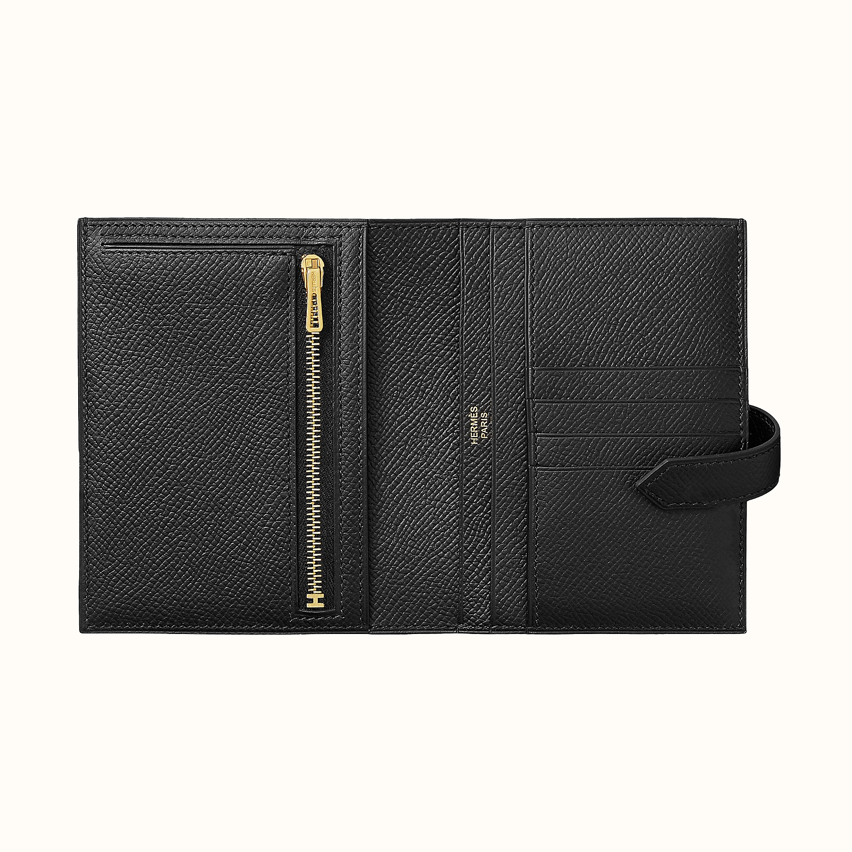 Hermes Bearn compact wallet CC89 Noir 黑色 Epsom小牛皮短錢包
