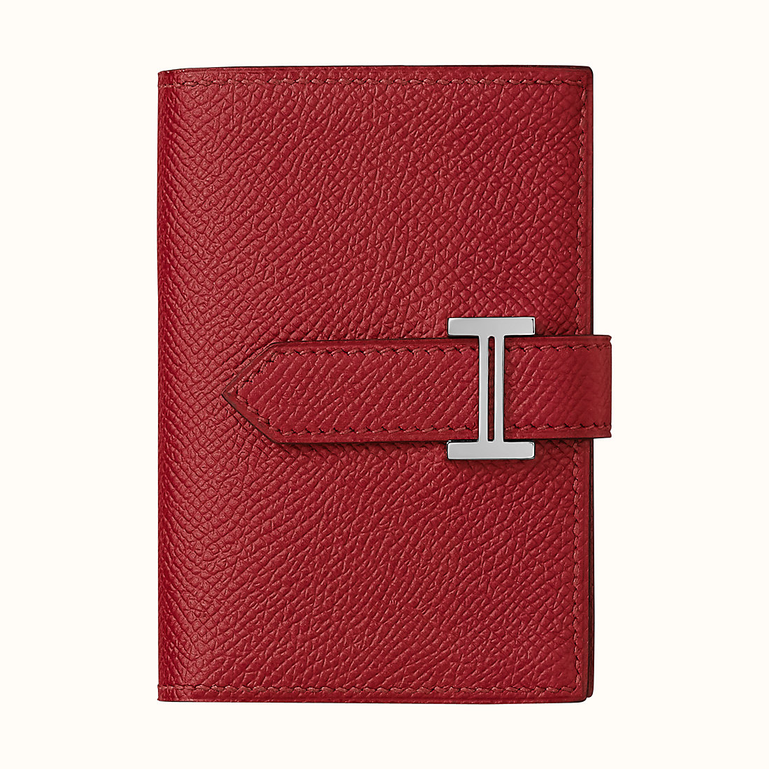 Hermes Bearn Mini Wallet Epsom Q5 Rose casaque 國旗紅 卡薩克紅 迷你錢包