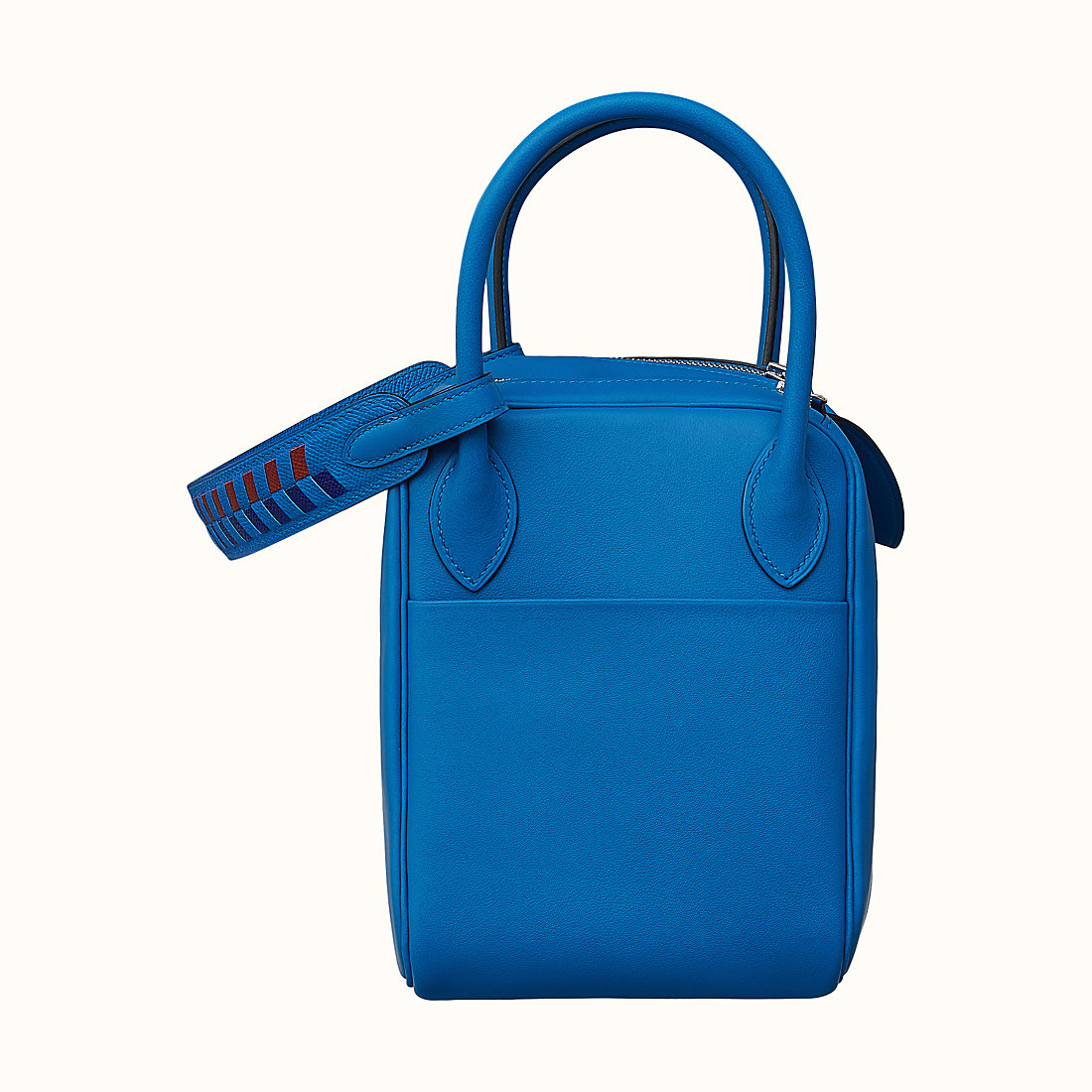 Hong Kong Hermes Lindy 30 Bleu Zellige/Bleu Encre/Rouge Swift Epsom