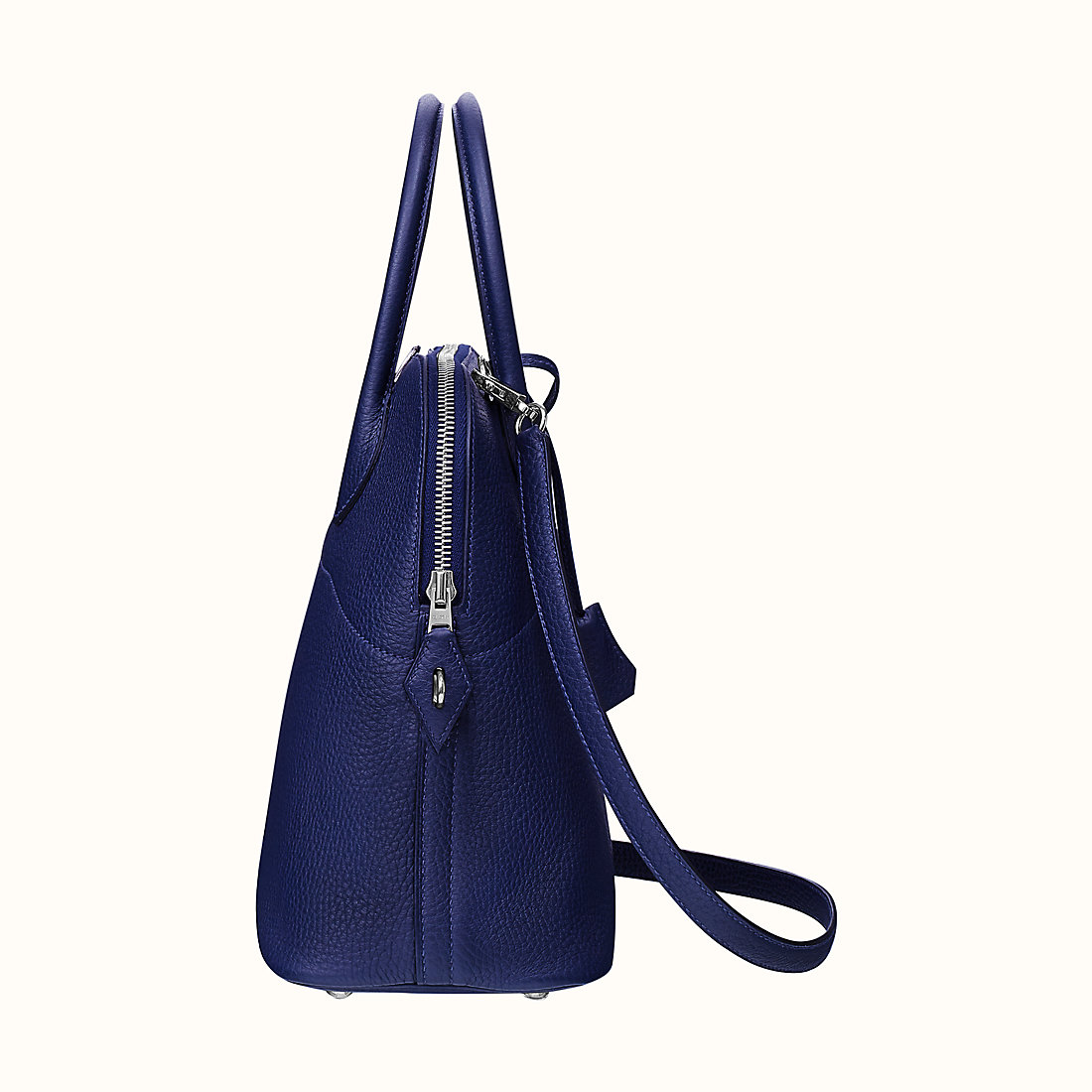 Hermes Sac Bolide 31 taurillon Clémence CKM3 Bleu Encre