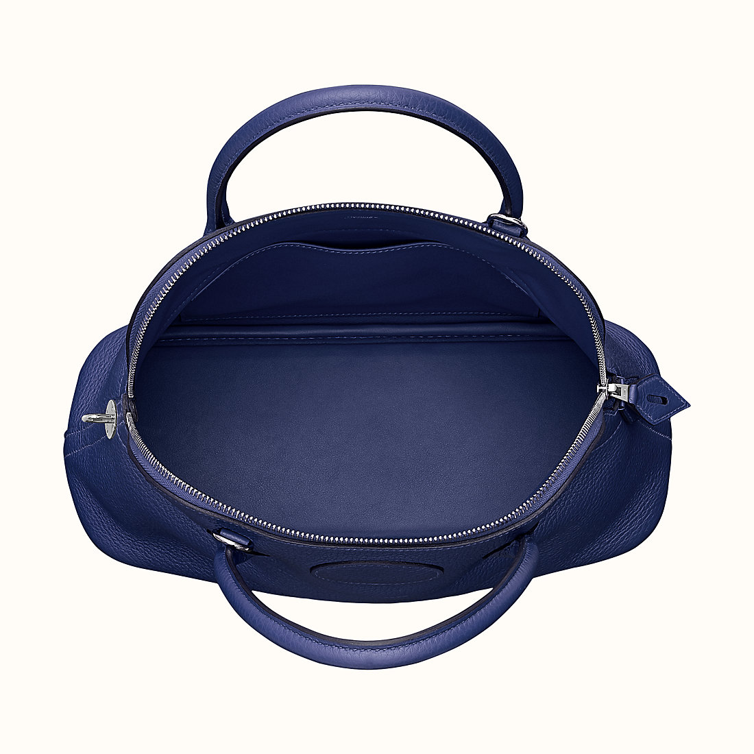 Hermes Sac Bolide 31 taurillon Clémence CKM3 Bleu Encre