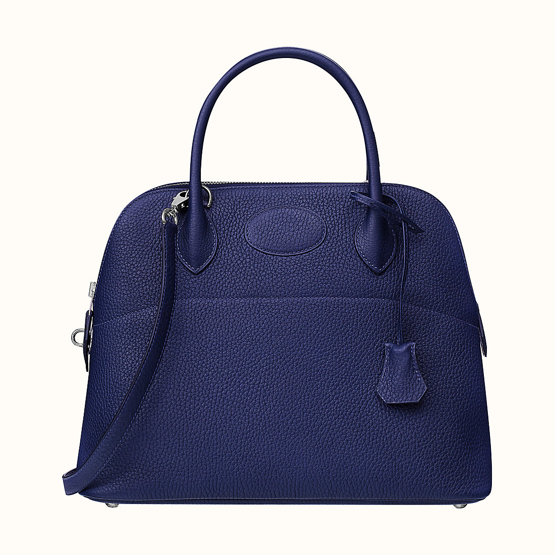 Hermes Sac Bolide 31 taurillon Clémence CKM3 Bleu Encre