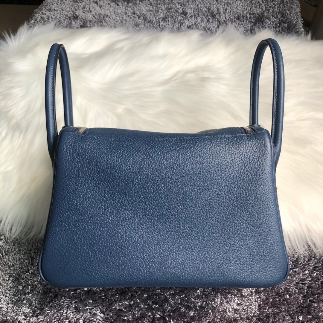 Kwai Tsing District, Hong Kong Hermes Lindy 26cm Clemence S4 Deep Blue