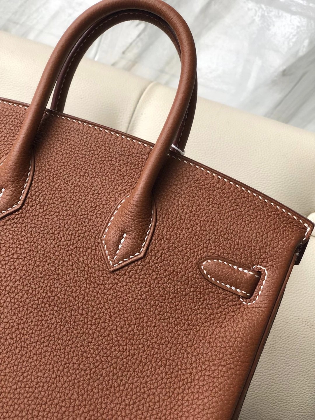 香港東區筲箕灣 鲗魚湧 Hermes Handbag Birkin 25cm Togo CC37 gold 金棕色