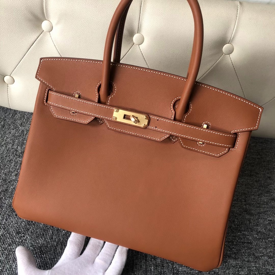 香港灣仔區香港會議展覽中心 Hermes Birkin 30cm Swift CK37 Gold 金棕色