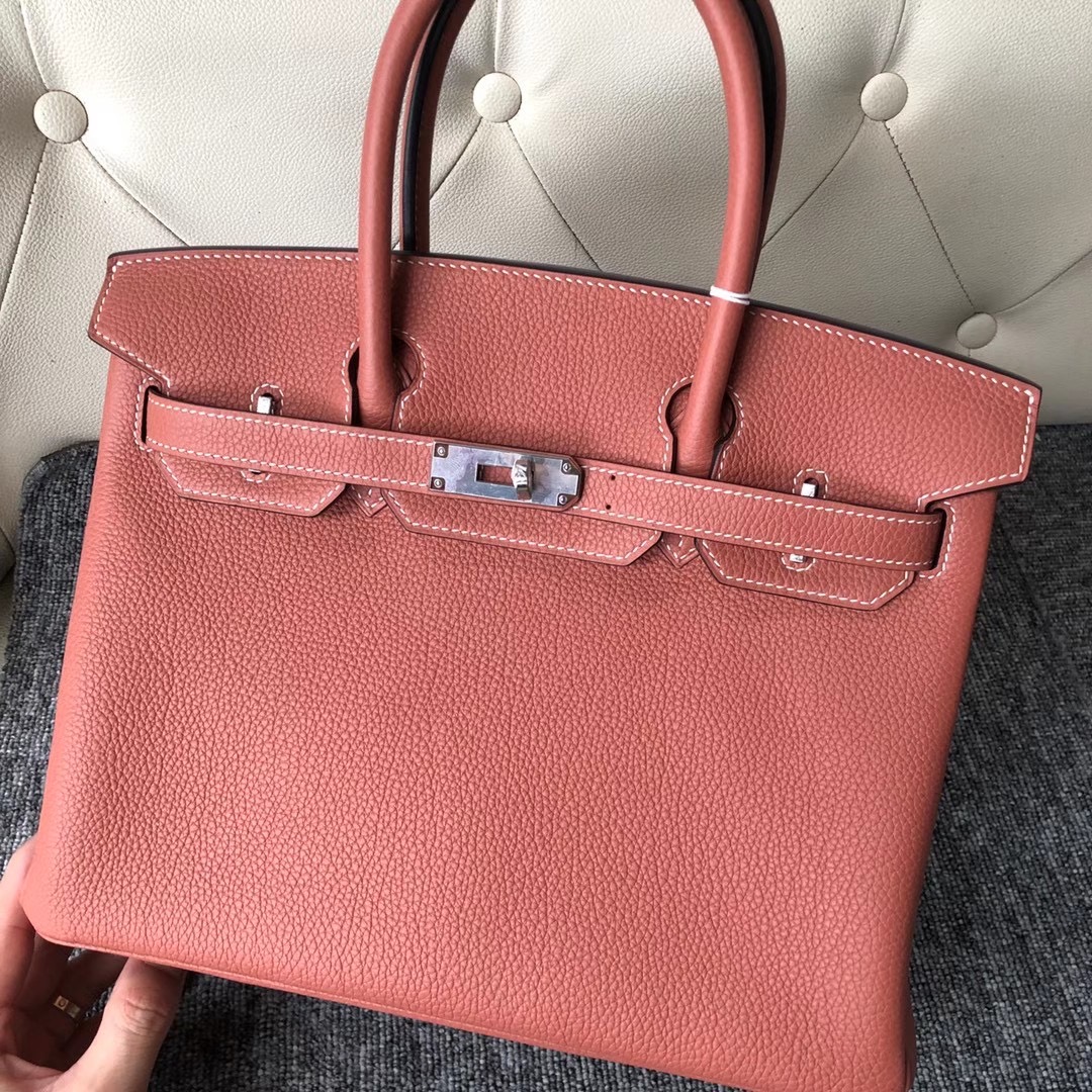 香港灣仔區铜锣湾 Hermes Handbag Birkin 30cm togo 4E Sienna 楓葉棕