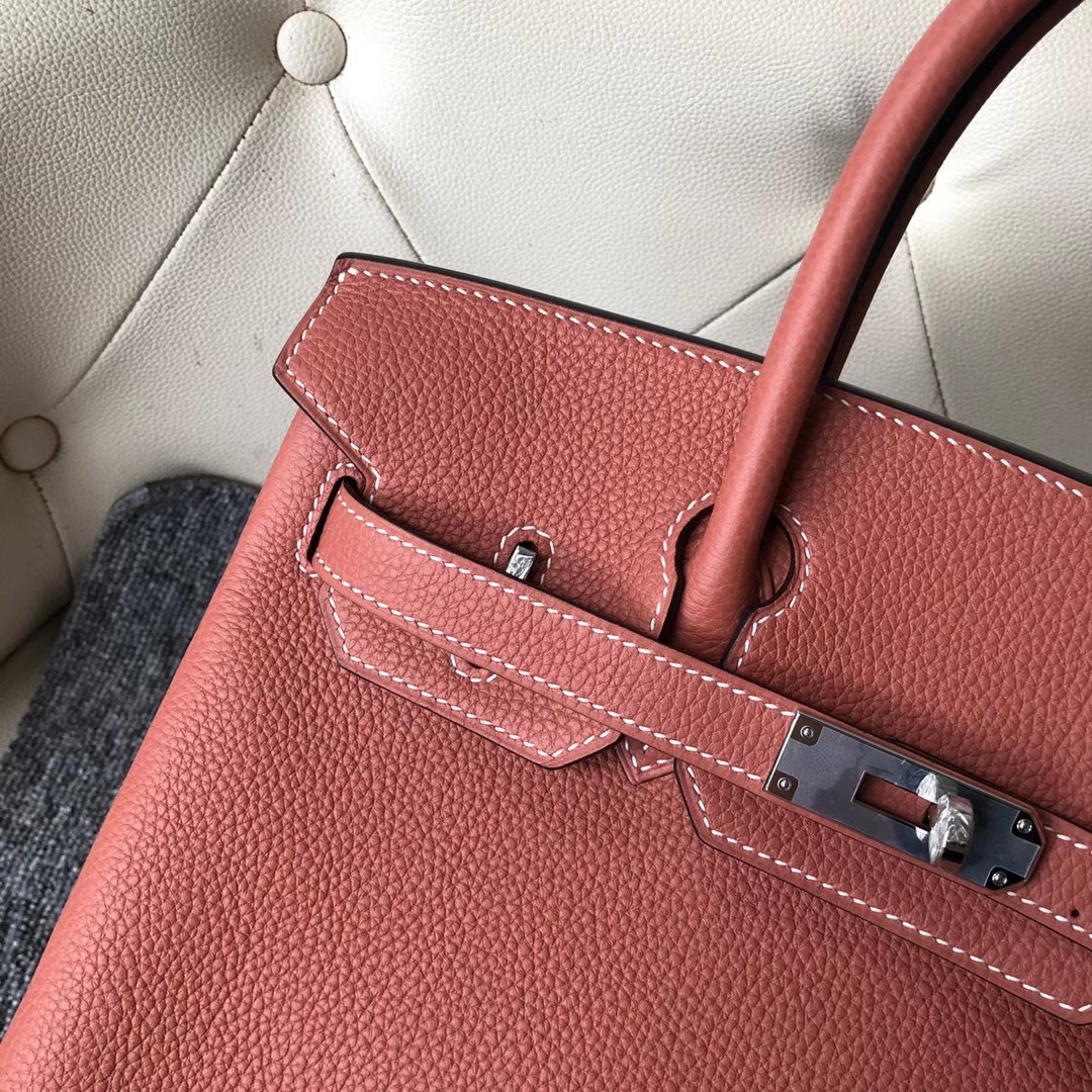 香港灣仔區铜锣湾 Hermes Handbag Birkin 30cm togo 4E Sienna 楓葉棕