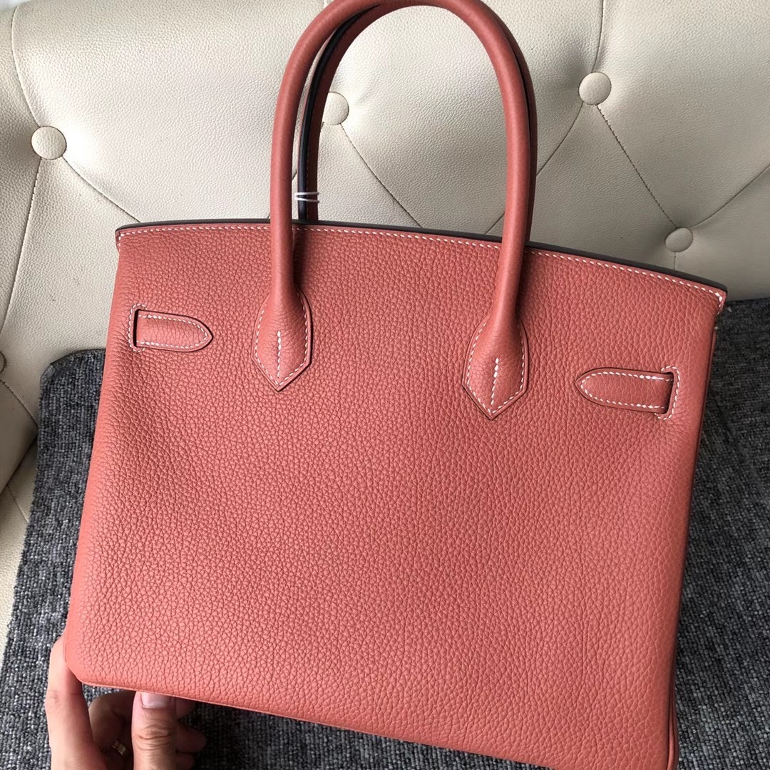 香港灣仔區铜锣湾 Hermes Handbag Birkin 30cm togo 4E Sienna 楓葉棕