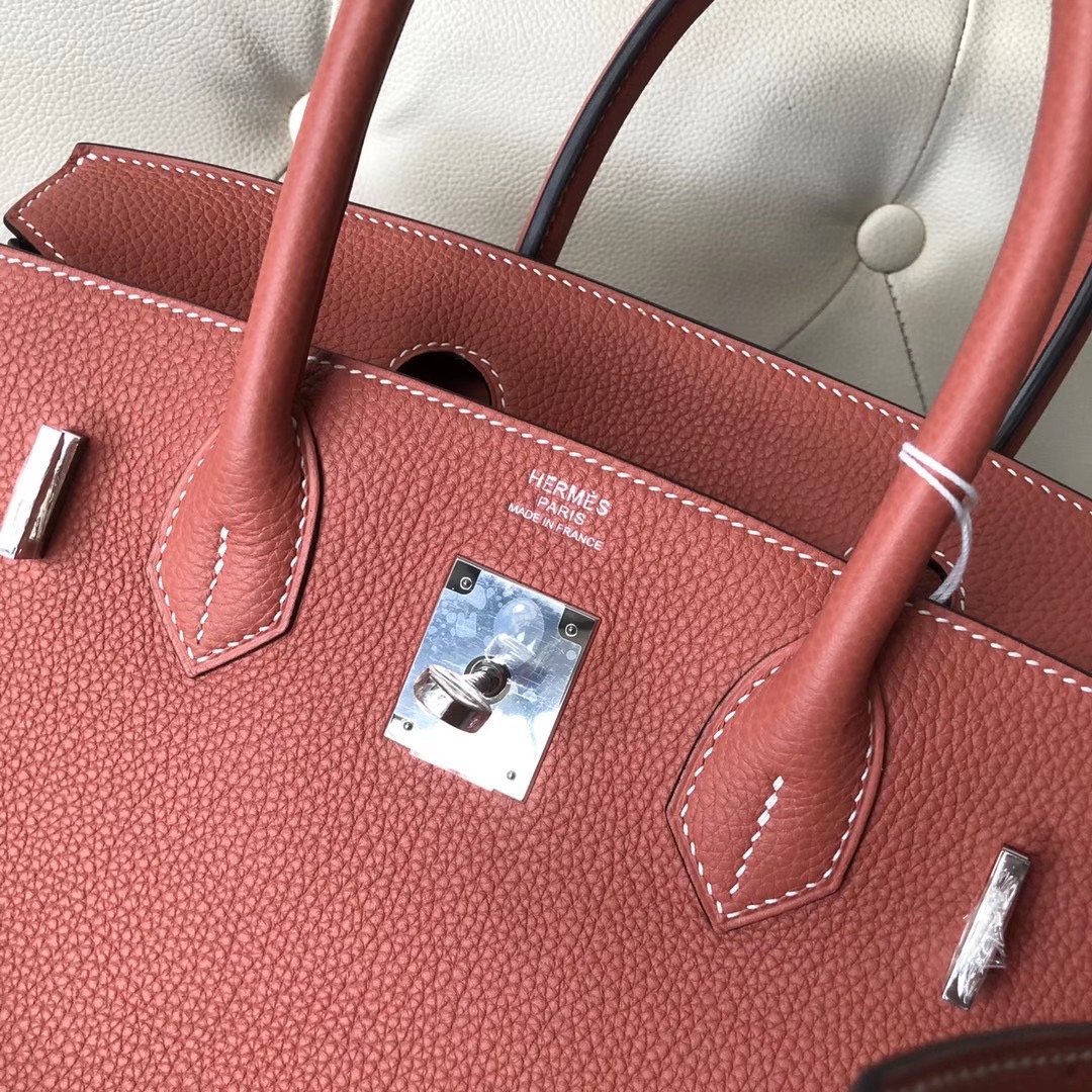 香港灣仔區铜锣湾 Hermes Handbag Birkin 30cm togo 4E Sienna 楓葉棕