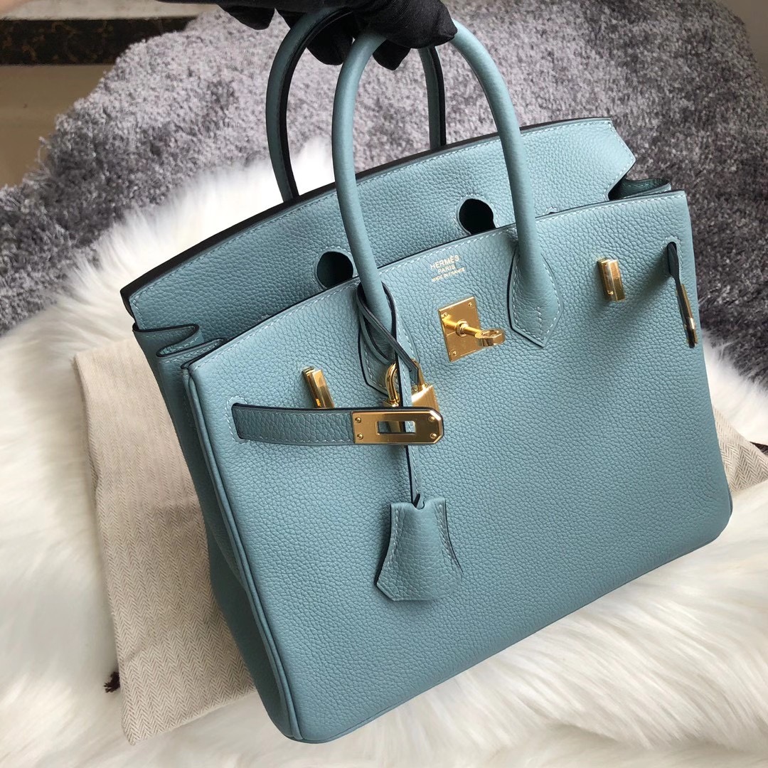 Sai Kung District, Hong Kong Hermes Birkin 25cm Togo 7G Ciel 天青色