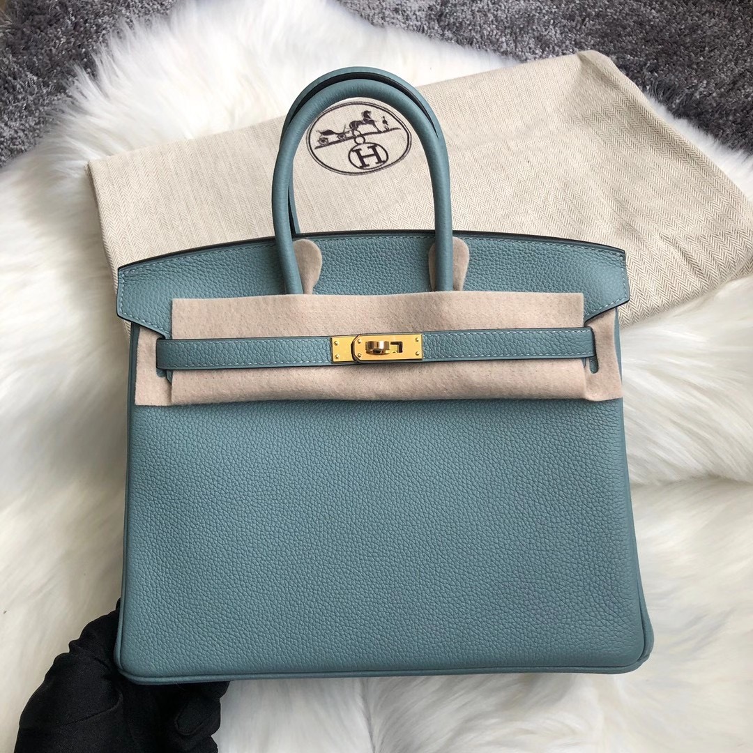 Sai Kung District, Hong Kong Hermes Birkin 25cm Togo 7G Ciel 天青色