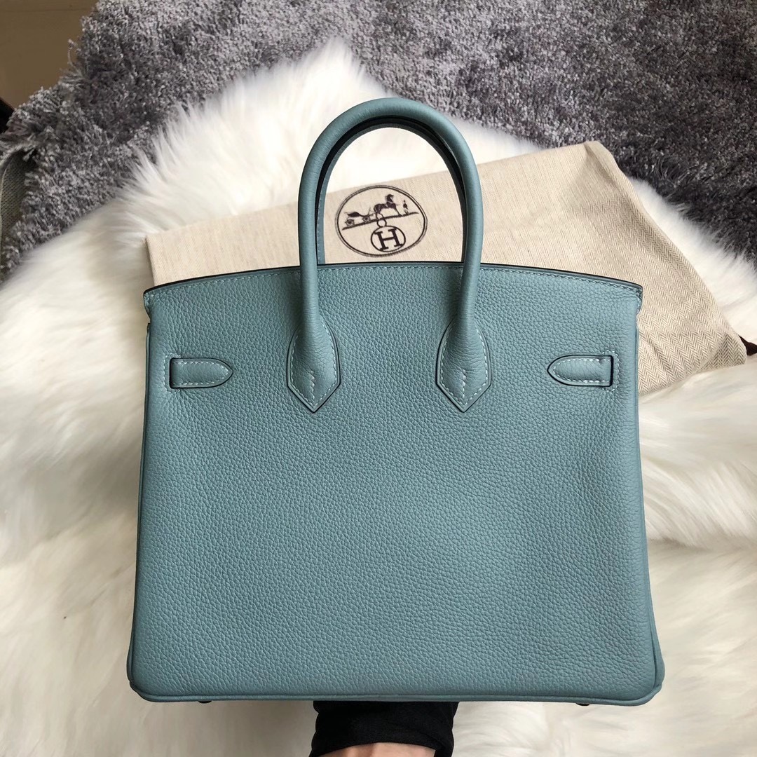 Sai Kung District, Hong Kong Hermes Birkin 25cm Togo 7G Ciel 天青色