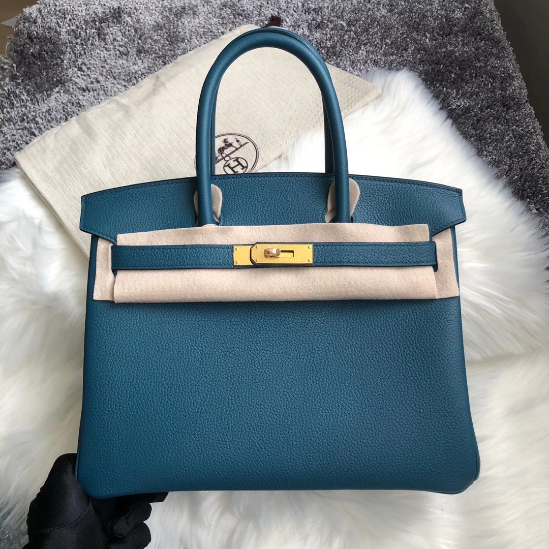 臺灣高雄市阿蓮區 愛馬仕鉑金包 Hermes Birkin 25cm togo 7C Blue Cobalt 珊瑚藍