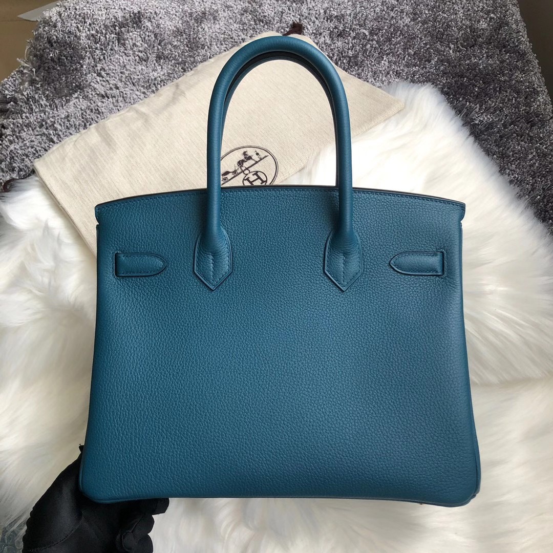 臺灣高雄市阿蓮區 愛馬仕鉑金包 Hermes Birkin 25cm togo 7C Blue Cobalt 珊瑚藍