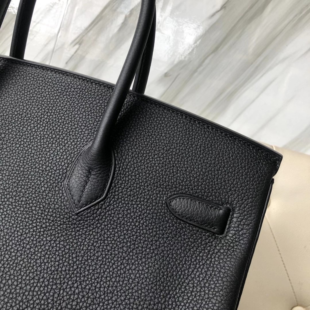 臺灣桃園市大溪區 愛馬仕包包多少錢 Hermes Birkin 35cm CC89 Noir togo leather