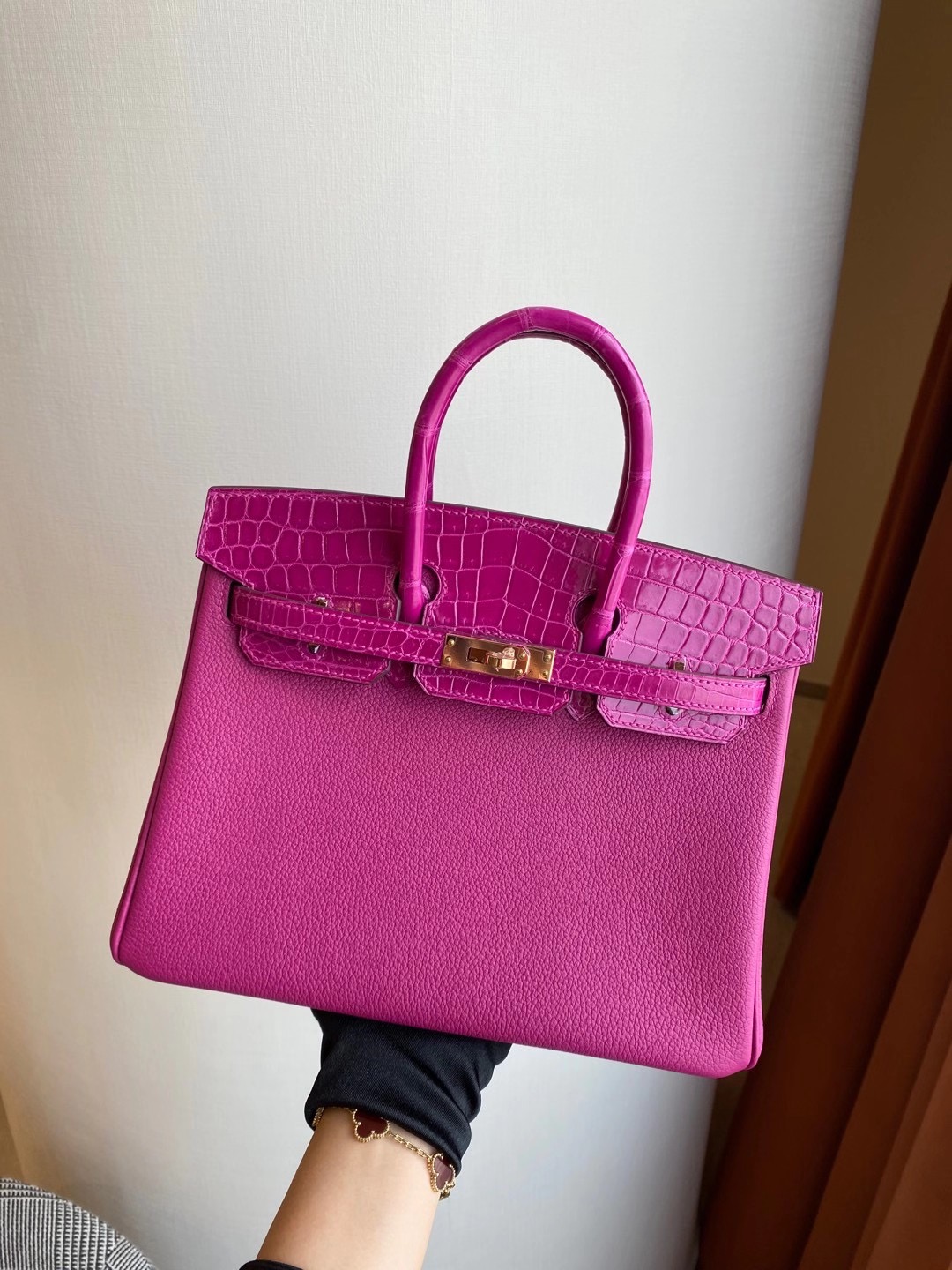 愛馬仕2021年新刻印 Z刻 Taiwan Hermès Birkin Touch 25cm Alligator Crocodile