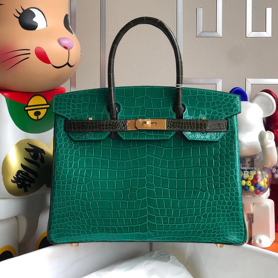 Hermes HSS Birkin 30cm 6Q Very emeraude 翡翠綠 6H Olive green 橄欖綠澳洲灣鱷