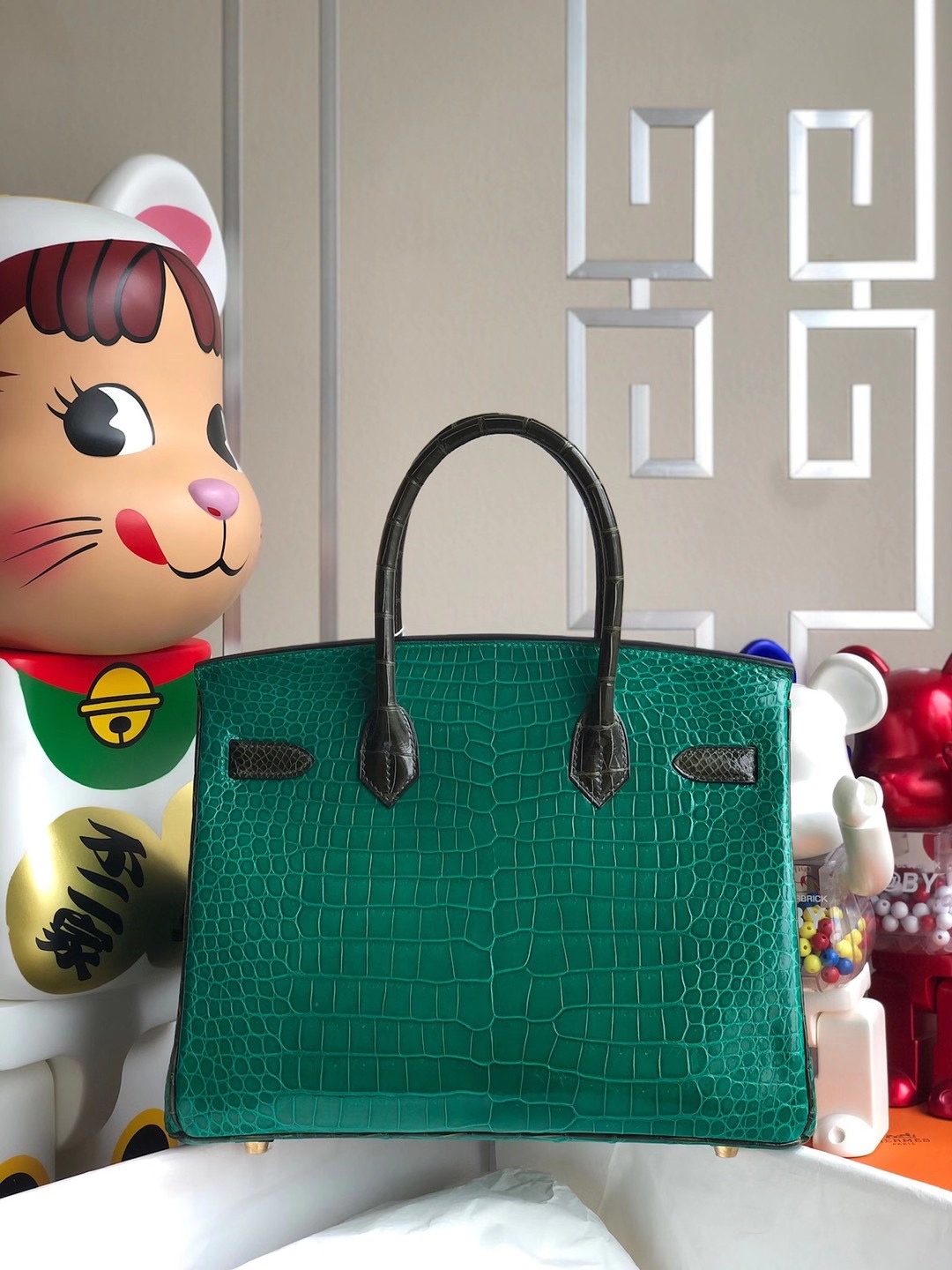 Hermes HSS Birkin 30cm 6Q Very emeraude 翡翠綠 6H Olive green 橄欖綠澳洲灣鱷