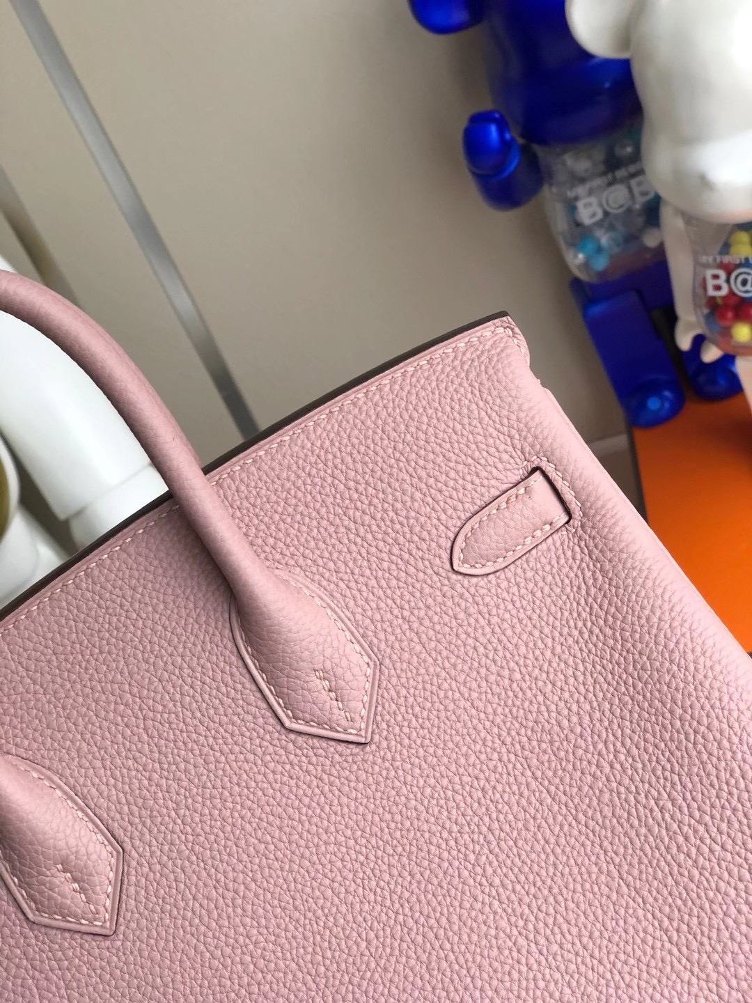 臺灣新北市林口區 Hermes Birkin 25cm Handbag 4W Glycine 紫藤粉