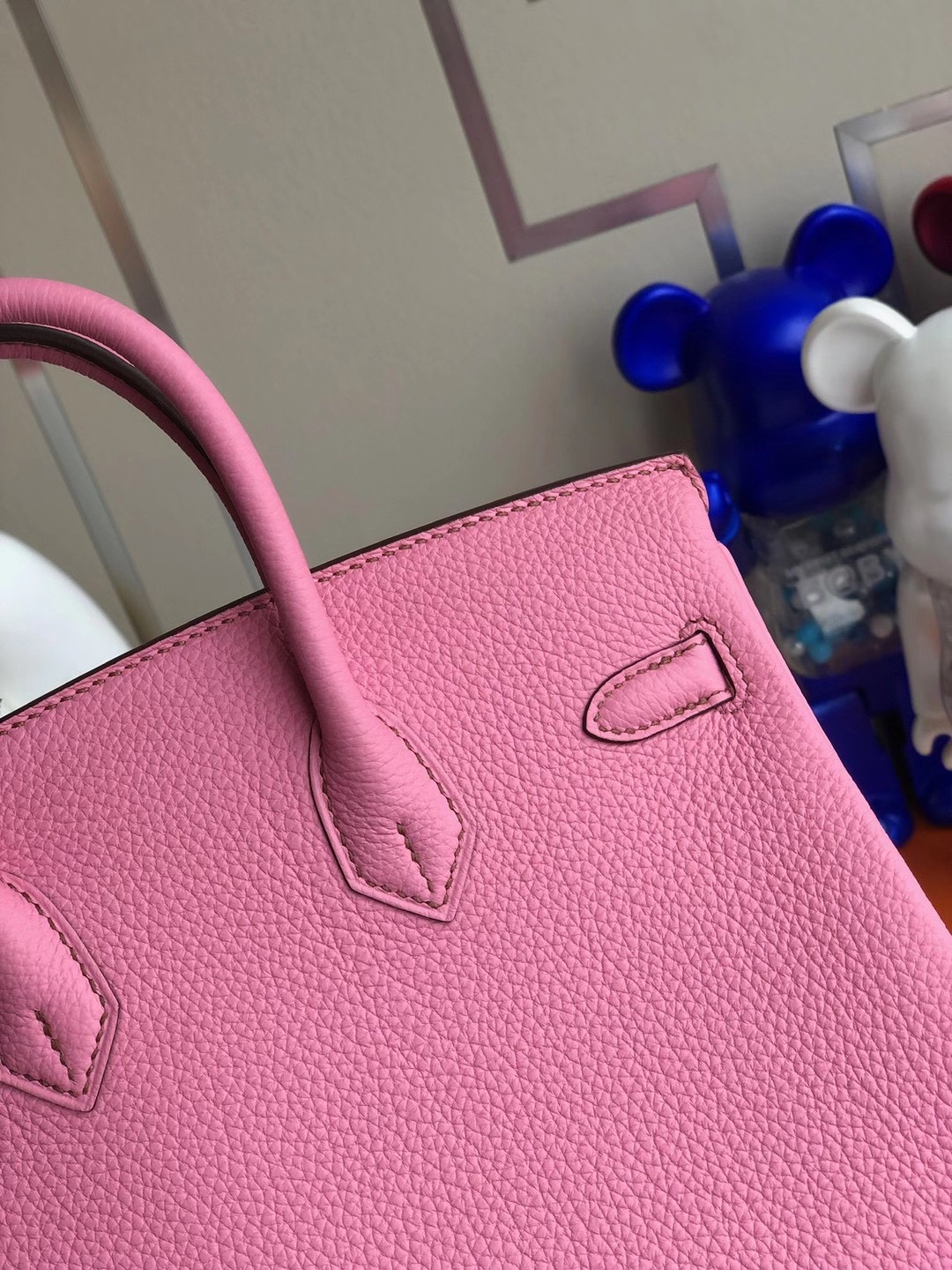 愛馬仕鉑金包多少錢 Hermes Birkin 25cm Togo 5P bubblegum pink 櫻花粉