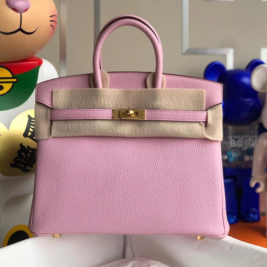 愛馬仕鉑金包官網價格 Hermes Birkin togo 25cm X9 Mauve Sylvestre 錦葵紫