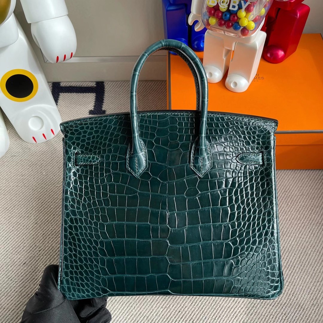 愛馬仕鉑金包價格及圖片 Hermes Birkin 25cm 1P Blue Colvert 7T Blue Electric 美洲鱷魚