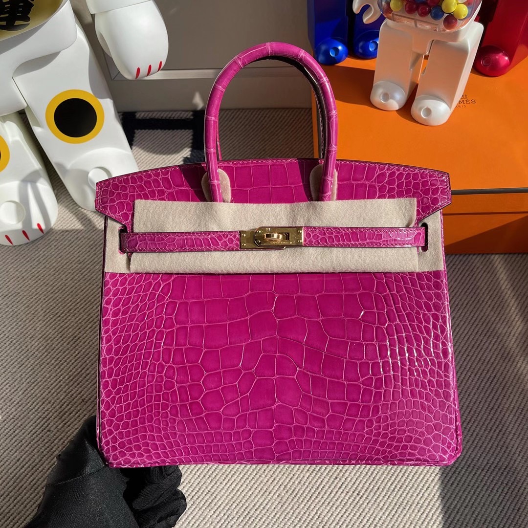 愛馬仕鉑金包價格及圖片 Hermes Birkin 25cm 1P Blue Colvert 7T Blue Electric 美洲鱷魚