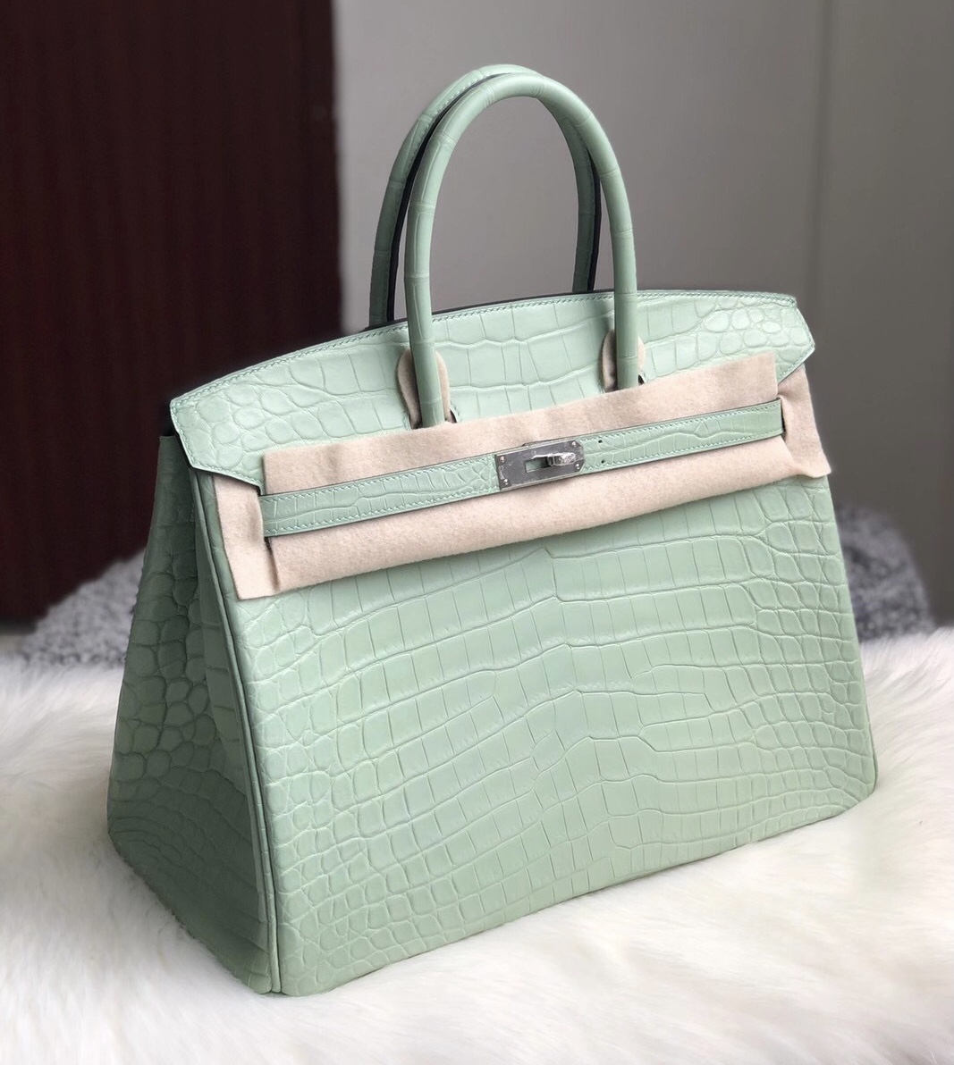 Hermes Birkin 35cm Handbag CK6U Peppermint Green 水綠色 薄荷綠