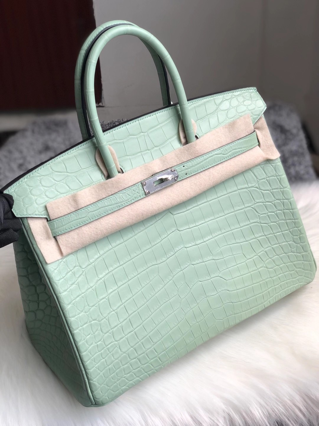 Hermes Birkin 35cm Handbag CK6U Peppermint Green 水綠色 薄荷綠