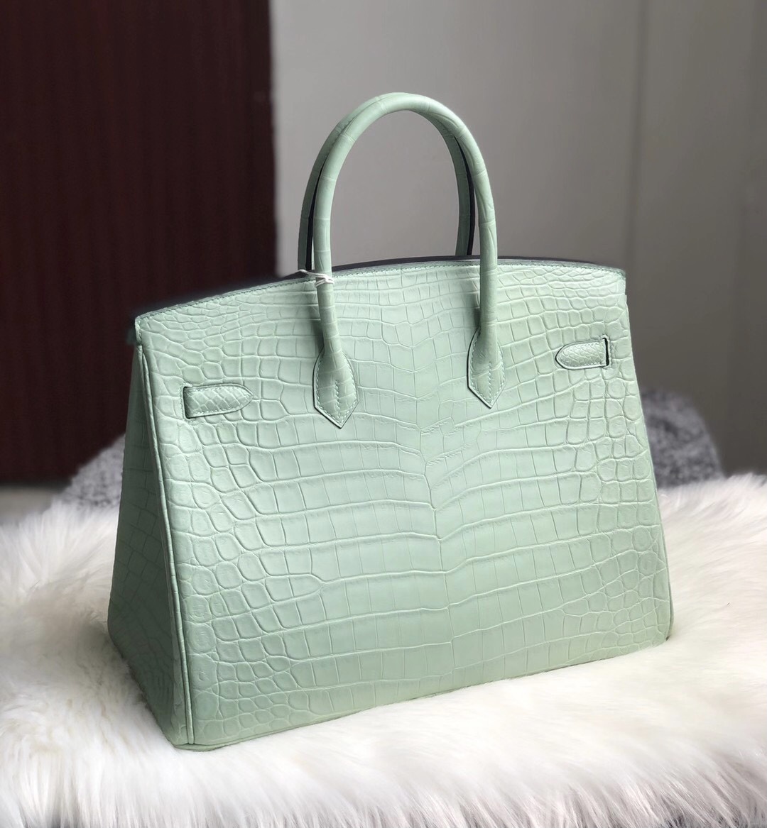 Hermes Birkin 35cm Handbag CK6U Peppermint Green 水綠色 薄荷綠