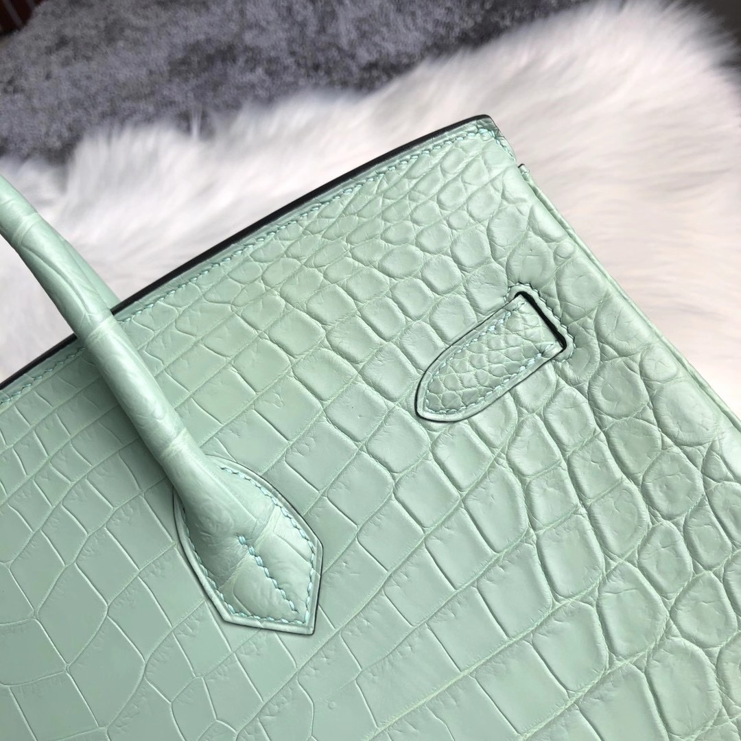 Hermes Birkin 35cm Handbag CK6U Peppermint Green 水綠色 薄荷綠