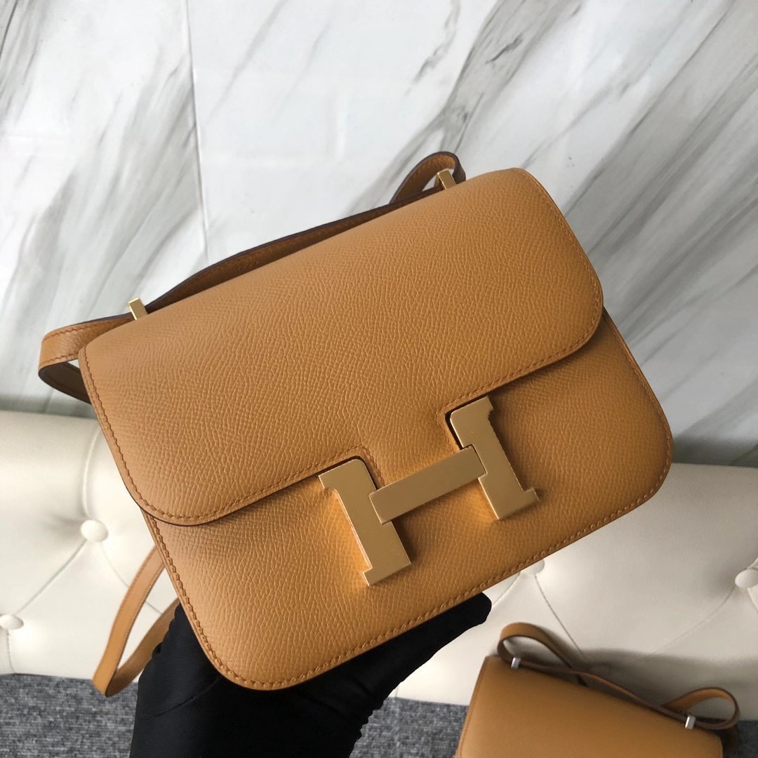 臺灣臺中市西屯區 Taiwan Hermes Constance 19cm 2S Seasme Epsom