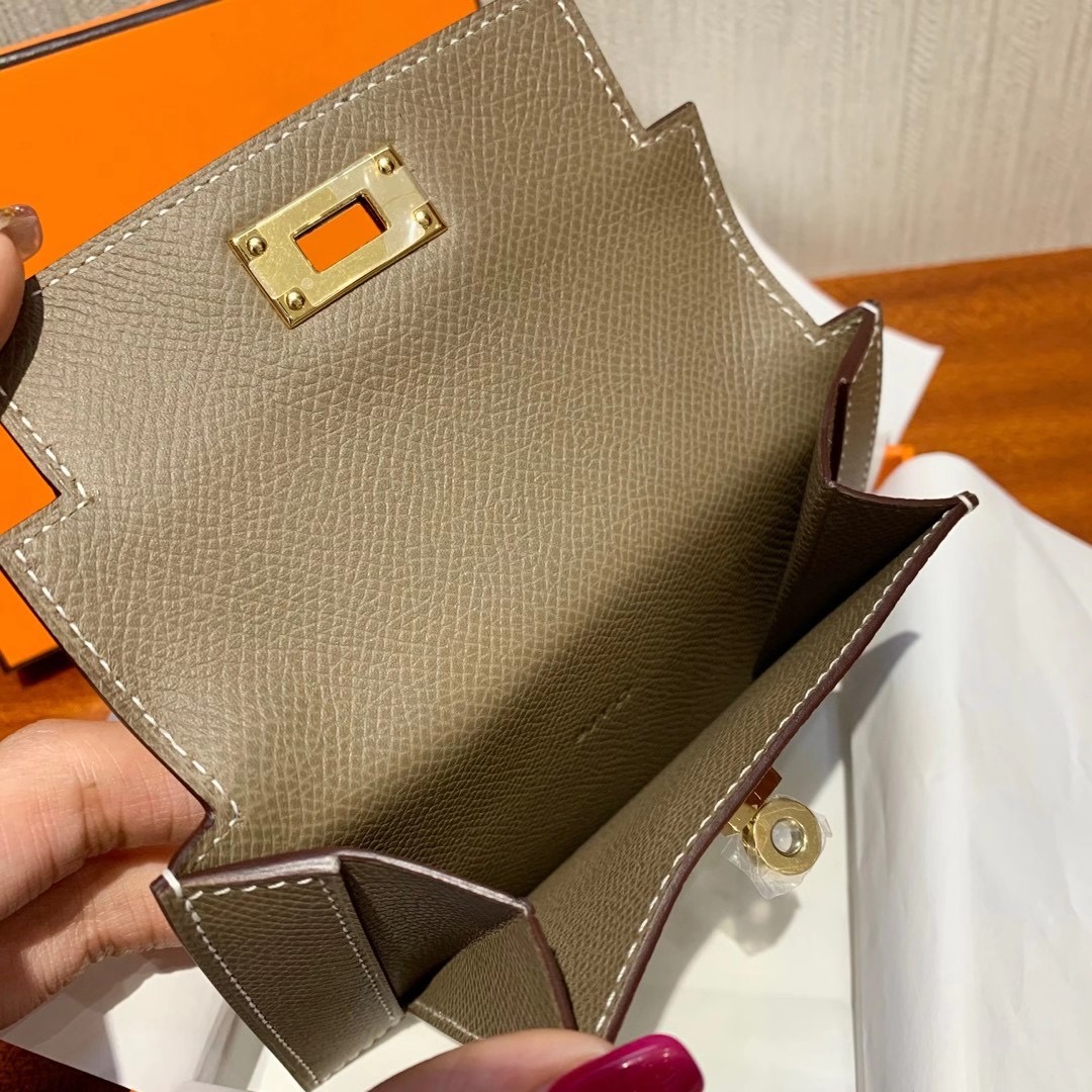 臺灣新北市樹林區 愛馬仕 Taiwan Hermes Kelly pocket compact wallet