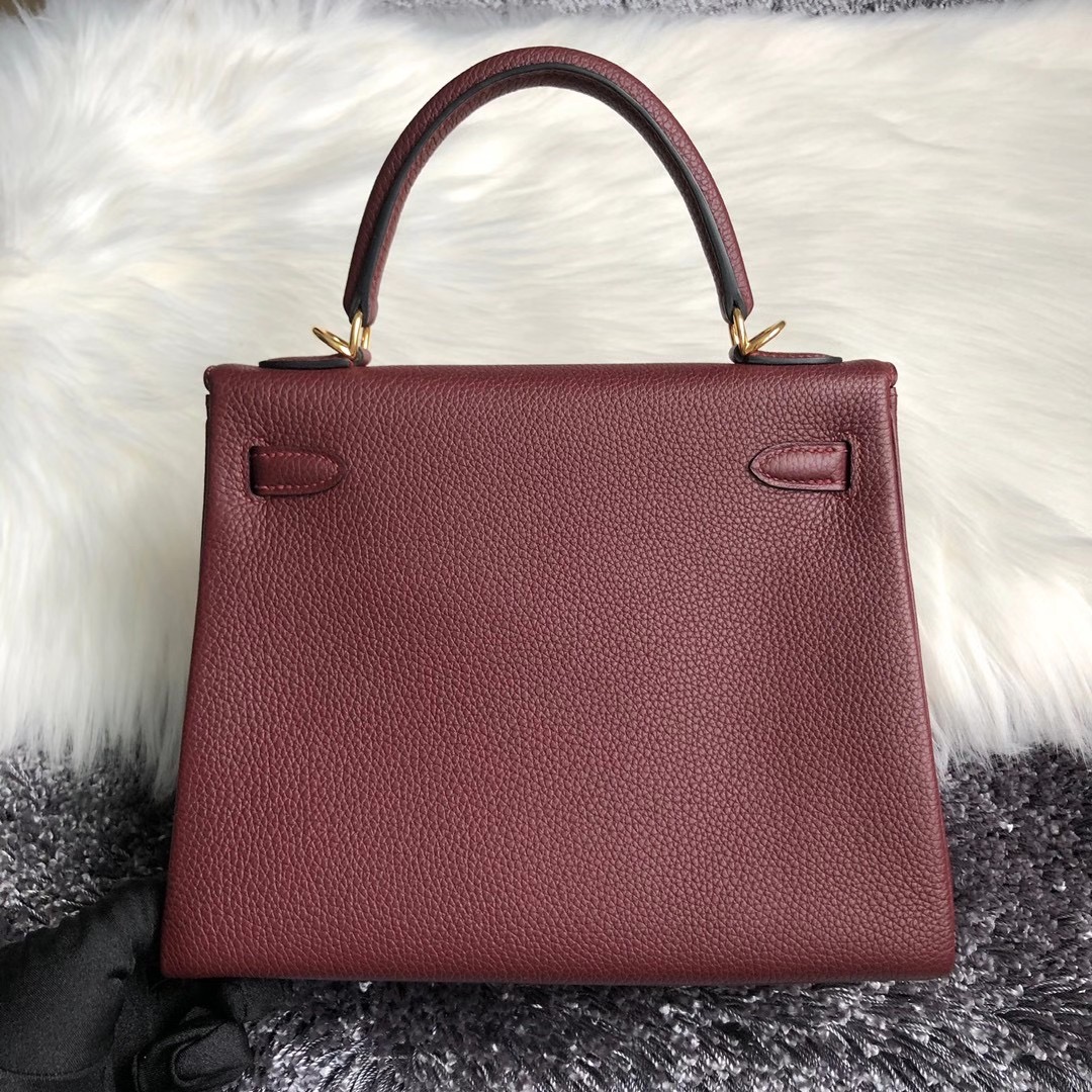 愛馬仕2021年什麽刻印 Z 刻印 Hermes Kelly 25cm togo 55 Rouge H 愛馬仕紅