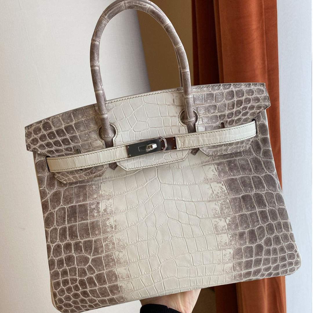 香港南區淺水灣 愛馬仕喜馬拉雅多少錢 Hermes Birkin 30cm Himalayan White Niloticus Crocodile