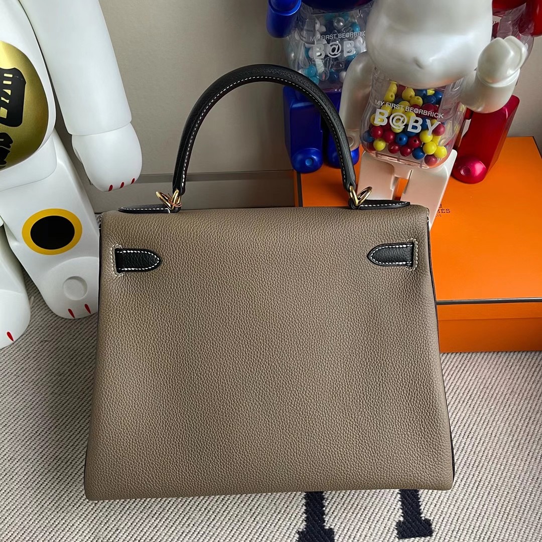 Hermes Kelly 28cm HSS Togo 81 Gris Tourterelle 89 黑色 Noir 18 etoupe 大象灰