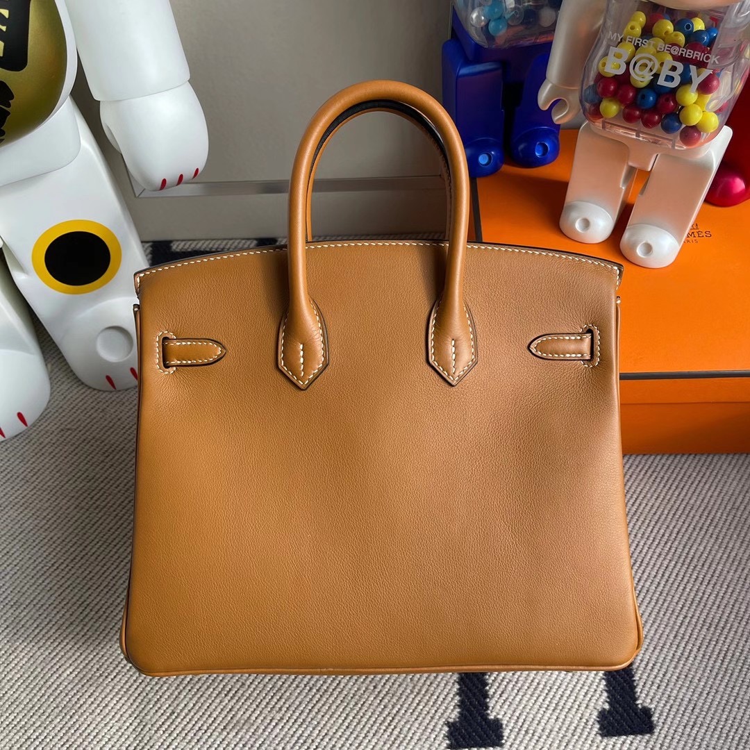 臺灣臺中市大雅區 南區 愛馬仕鉑金包 Hermes Birkin 25cm Swift 37 Gold 金棕色