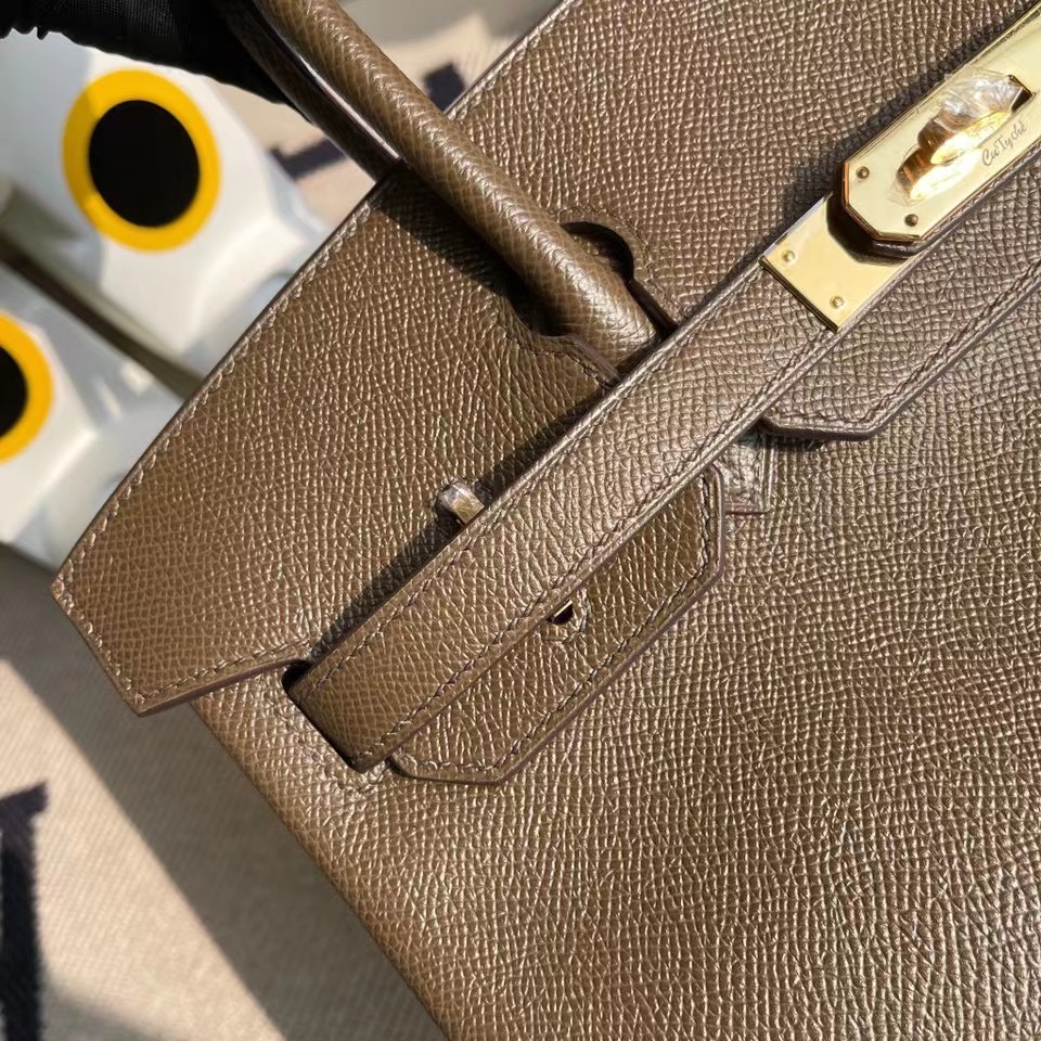 愛馬仕鉑金包2021年刻印 Z刻 Hermes Birkin 30cm Epsom 3G Alezan 栗子棕