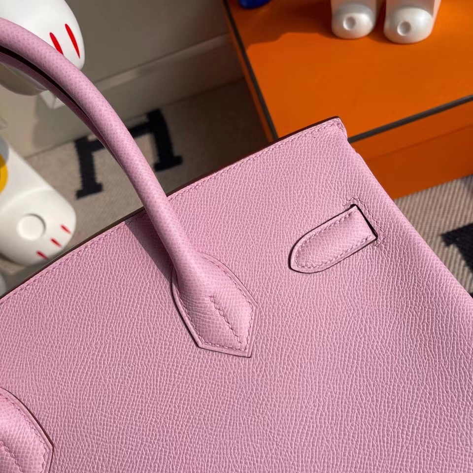 臺灣高雄市鉑金包 Hermes Birkin 30cm Epsom X9 Mauve Sylvestre 錦葵紫