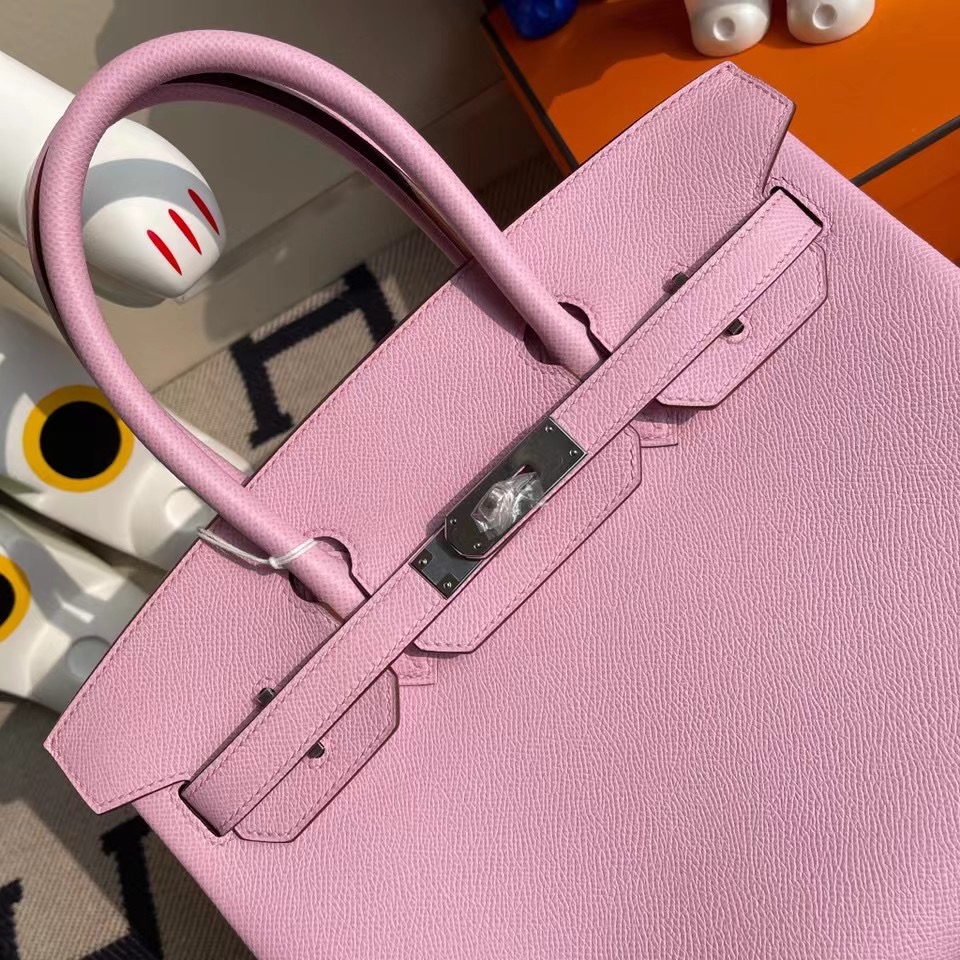 臺灣高雄市苓雅區 Hermes Birkin 30 Epsom X9 Mauve Sylvestre 錦葵紫銀扣