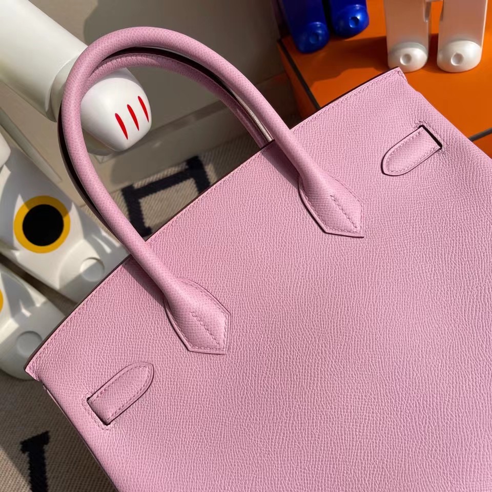 臺灣高雄市苓雅區 Hermes Birkin 30 Epsom X9 Mauve Sylvestre 錦葵紫銀扣