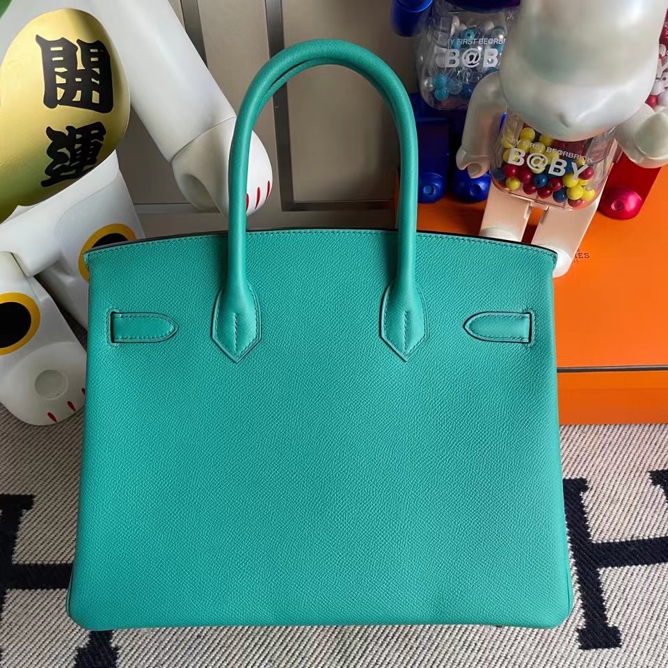 臺灣桃園市大園區 Hermes Birkin 30cm Epsom U1 Vert Verone 維羅納綠