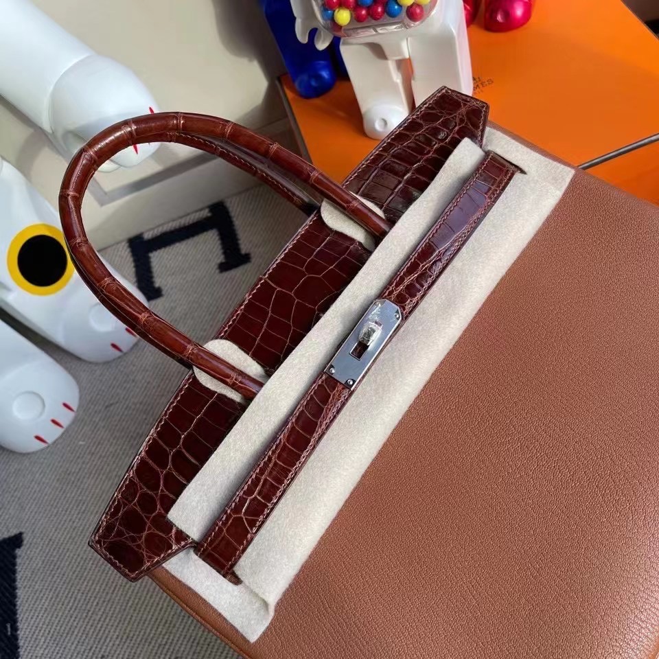 新竹市愛馬仕Hermes Birkin 30cm Touch 山羊皮 6C古銅色Bronze CC31Miel蜜糖棕