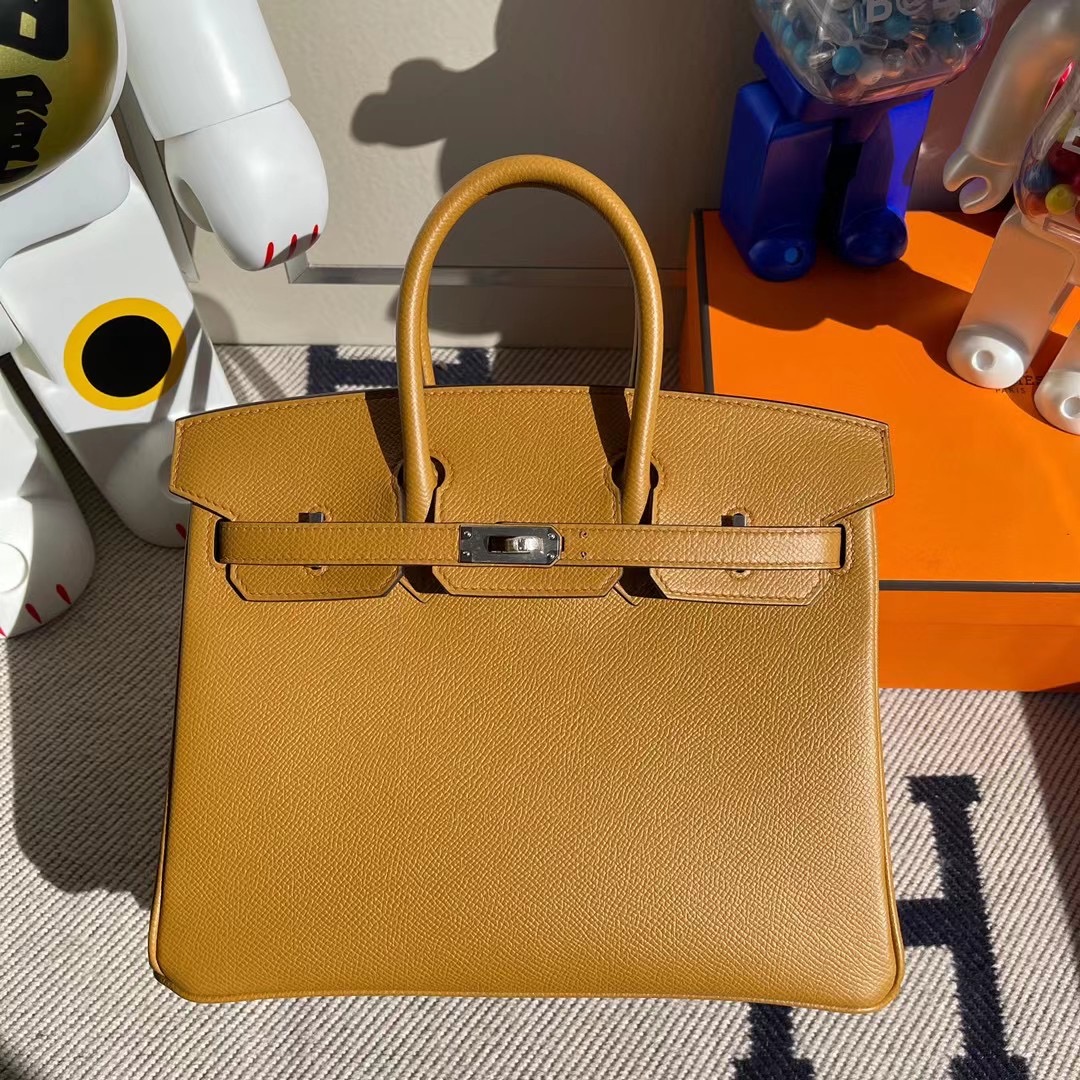 深水埗區 荔枝角 愛馬仕2021年 Z刻 Hermes Birkin 25cm Epsom 2S sesame 芝麻色