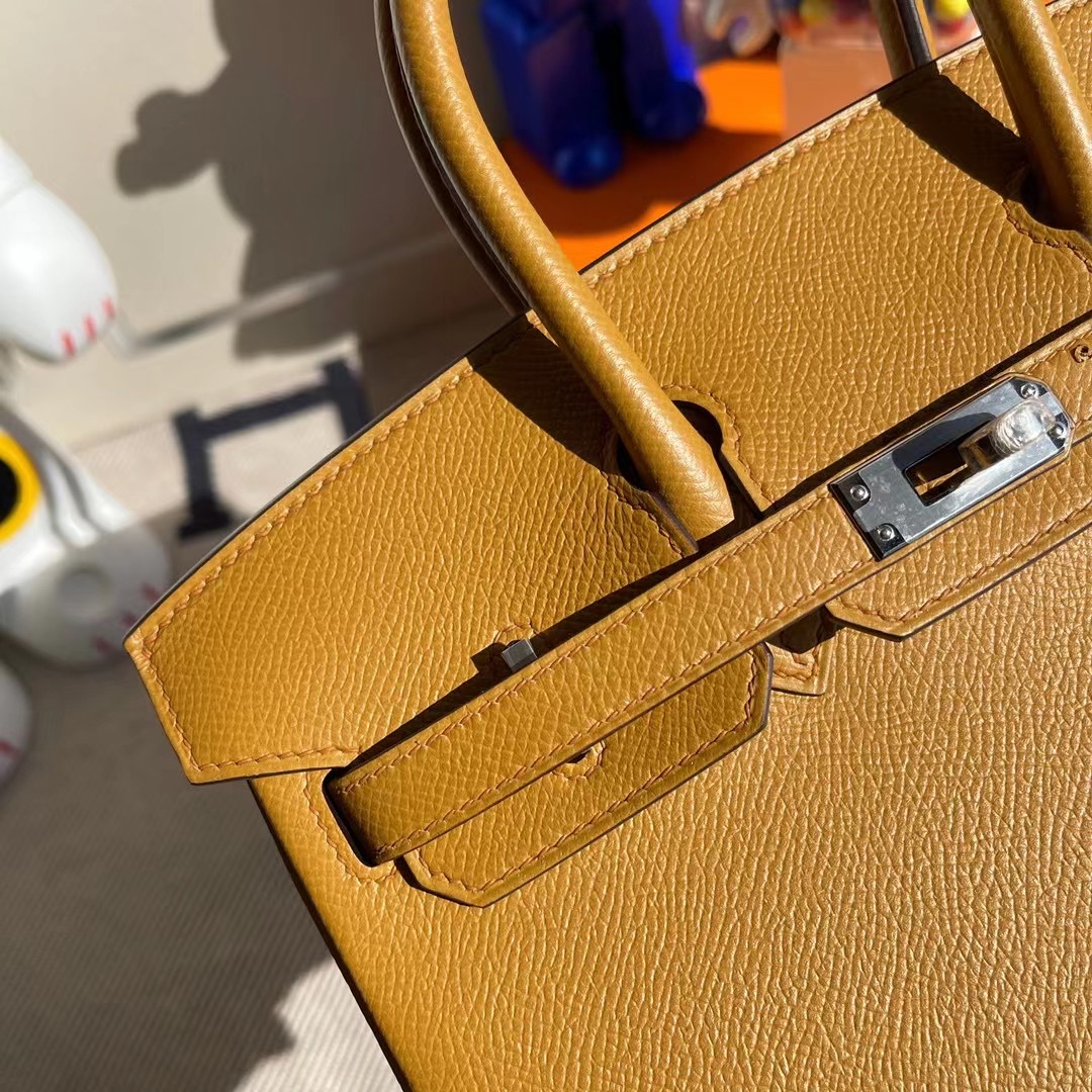 深水埗區 荔枝角 愛馬仕2021年 Z刻 Hermes Birkin 25cm Epsom 2S sesame 芝麻色