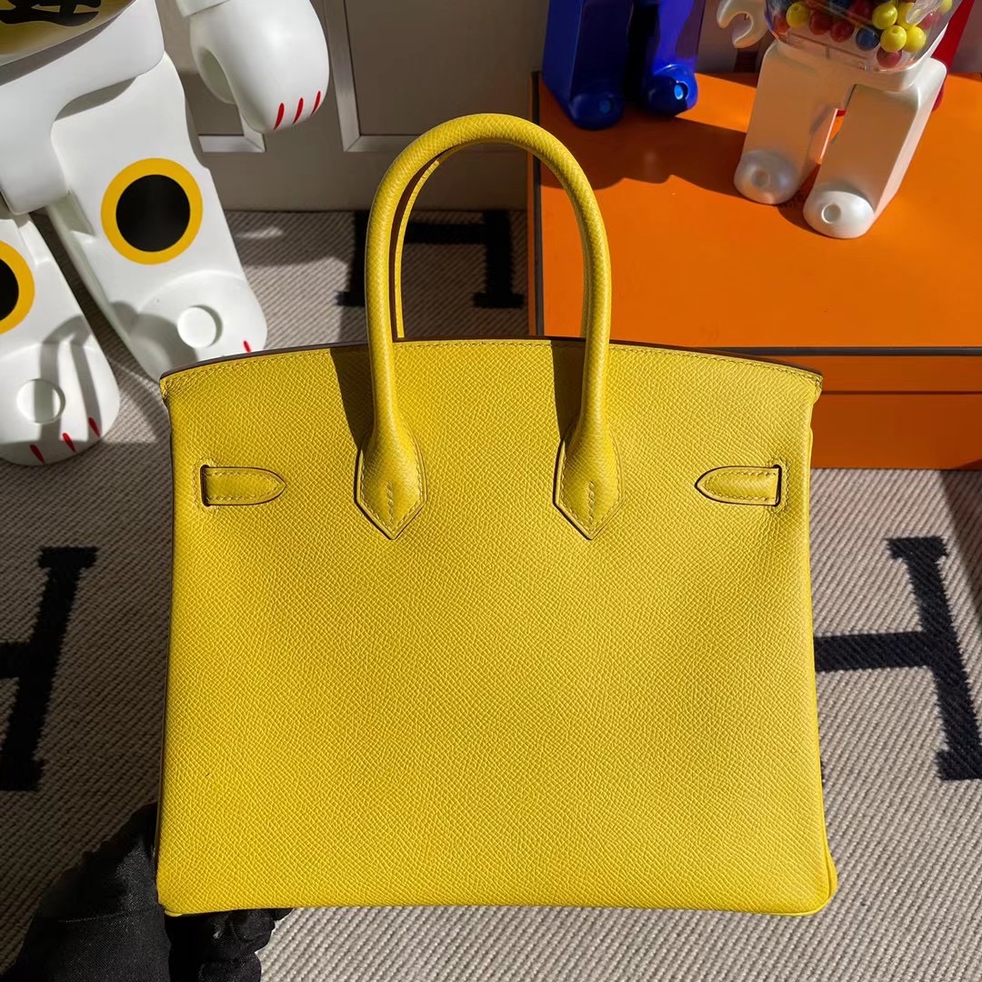 Kuwait Hermes Birkin 25cm Epsom 9O jaune de naples 那不勒斯黃